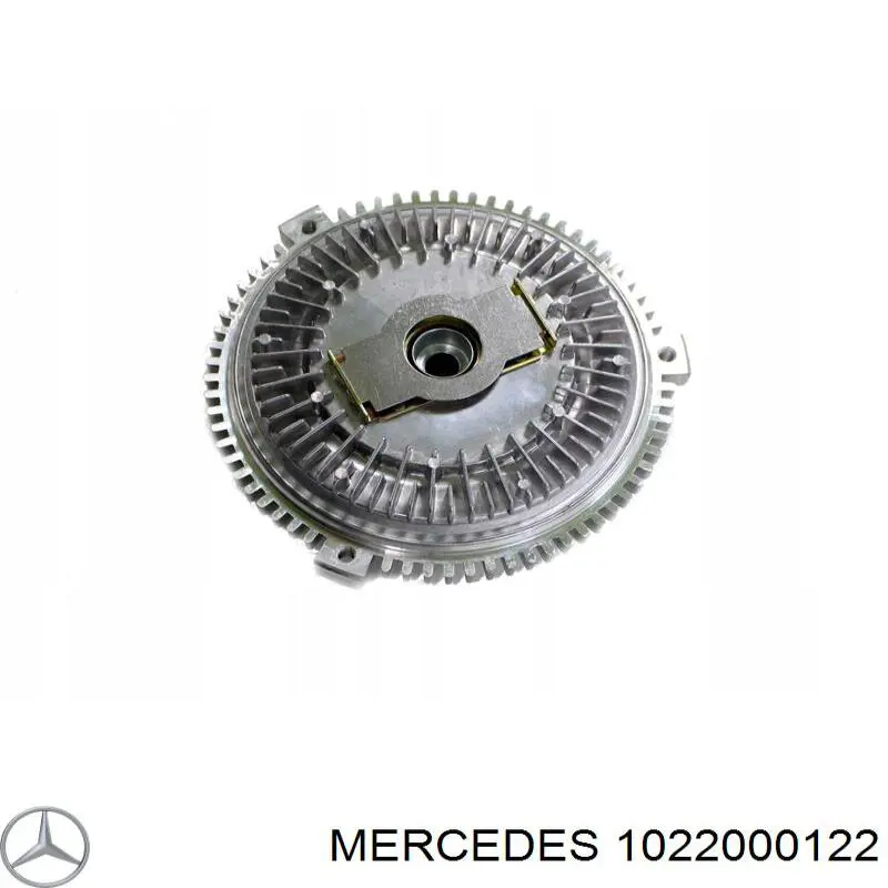 1022000122 Mercedes вискомуфта (вязкостная муфта вентилятора охлаждения)