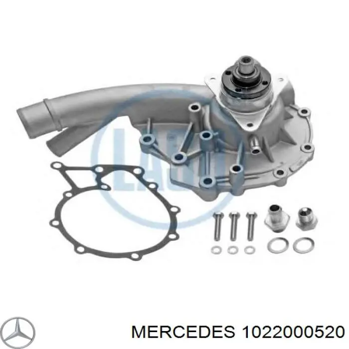 Помпа охлаждения Mercedes 1022000520 цена, от 44.34 USD