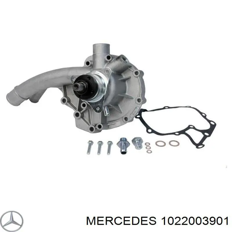 Помпа охлаждения Mercedes 1022003901 цена, от 44.34 USD
