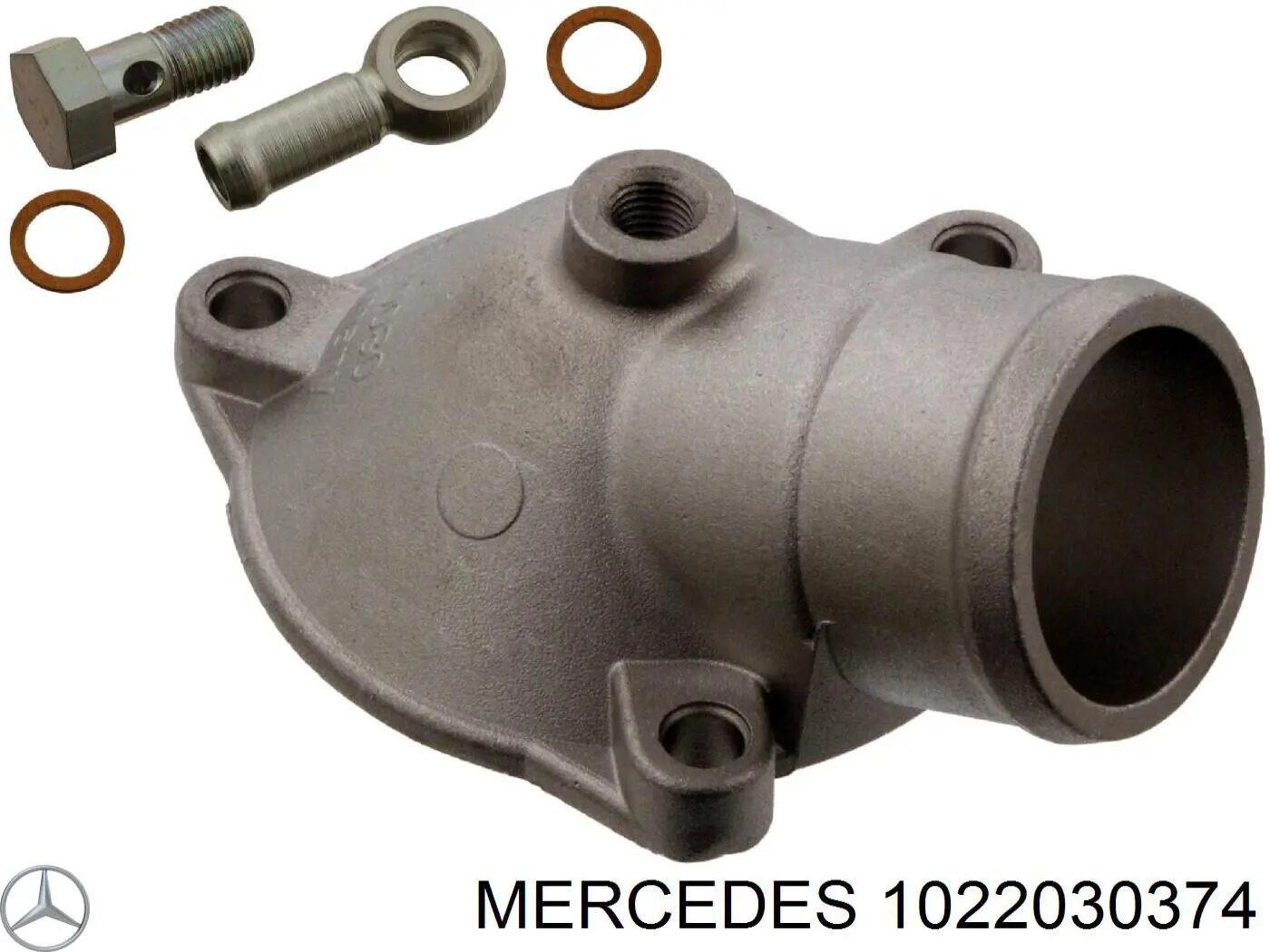 Крышка термостата Mercedes 1022030374 цена, от 6.68 USD