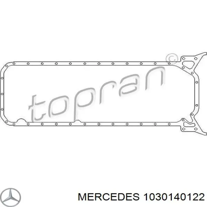 Прокладка поддона картера 1030140122 Mercedes