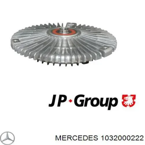 1032000222 Mercedes вискомуфта (вязкостная муфта вентилятора охлаждения)