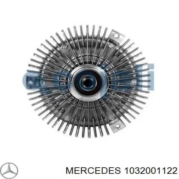 1032001122 Mercedes вискомуфта (вязкостная муфта вентилятора охлаждения)