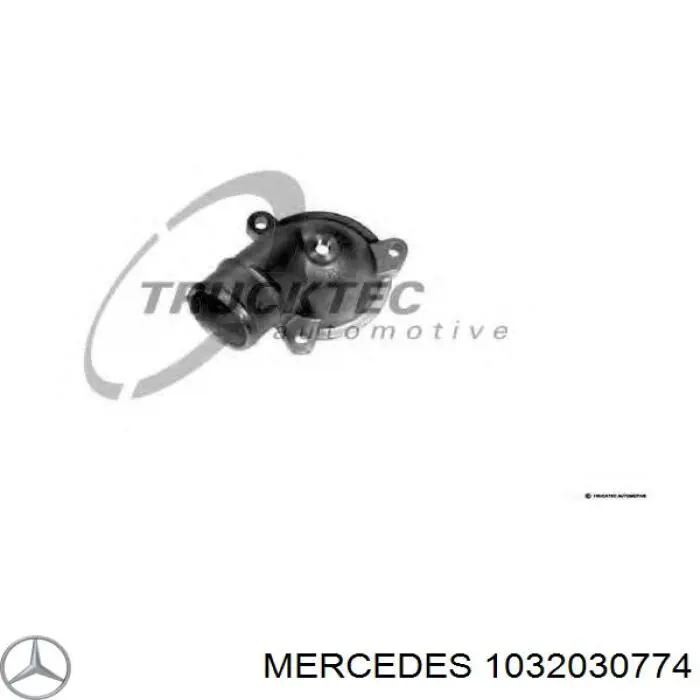1032030774 Mercedes крышка термостата