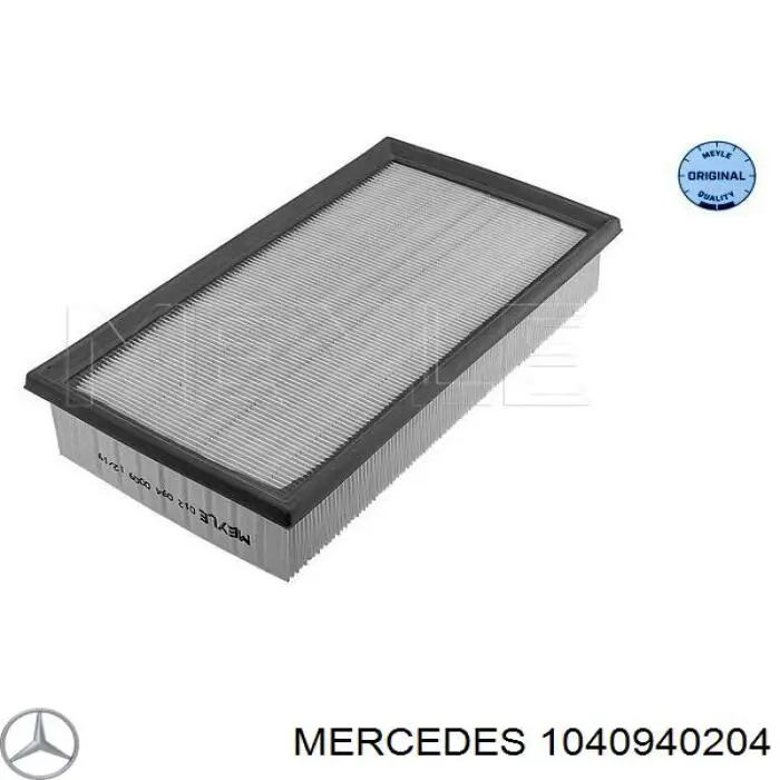 1040940204 Mercedes воздушный фильтр