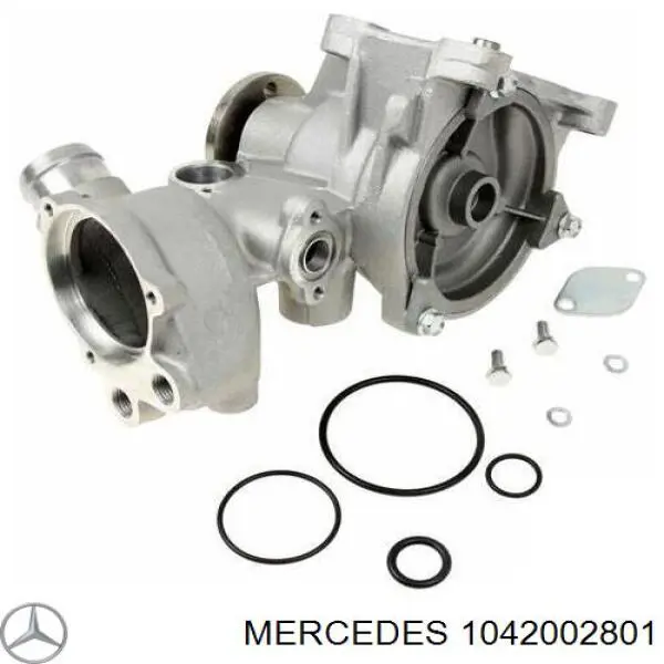 1042002801 Mercedes Насос водяной