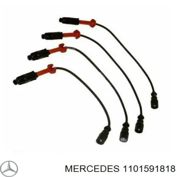Провод высоковольтный, центральный на Mercedes S (W140)