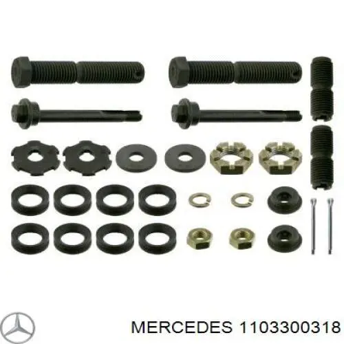 1103300318 Mercedes ремкомплект шкворня поворотного кулака