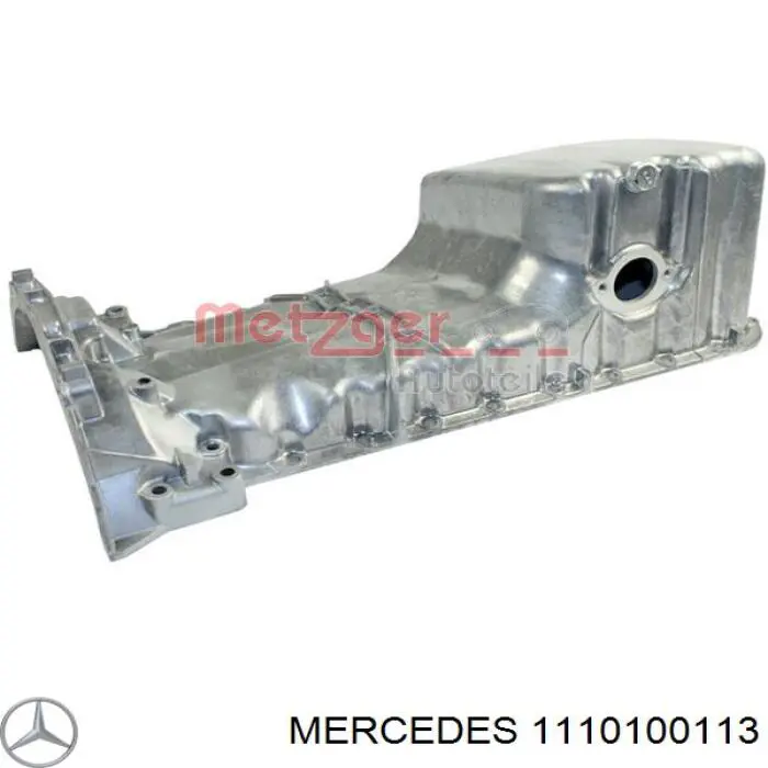 1110100113 Mercedes поддон масляный картера двигателя