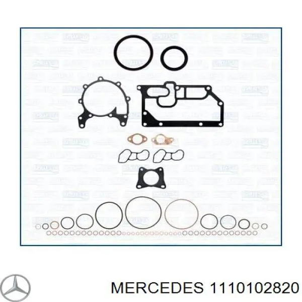 1110102820 Mercedes комплект прокладок двигателя верхний