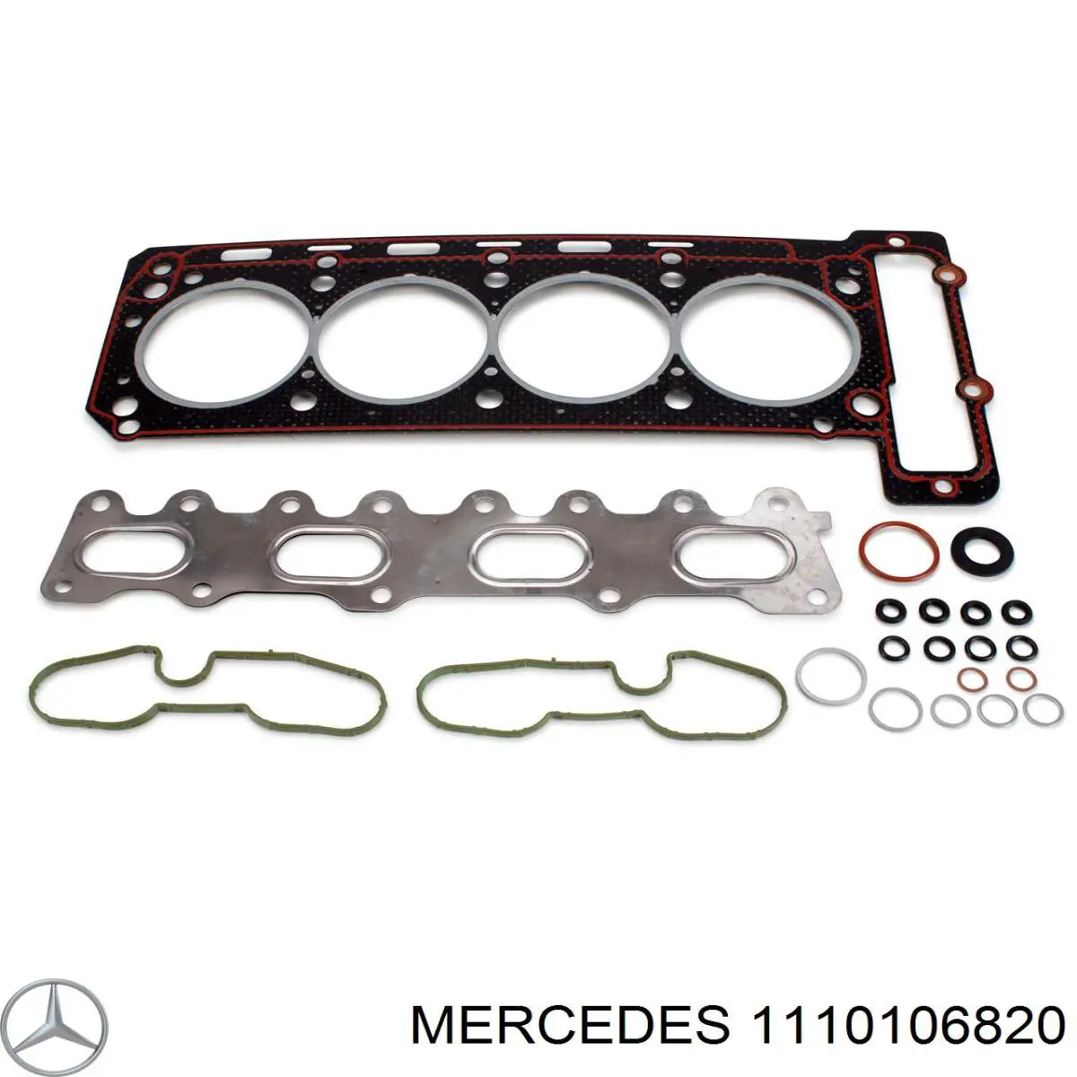 1110106820 Mercedes комплект прокладок двигателя верхний