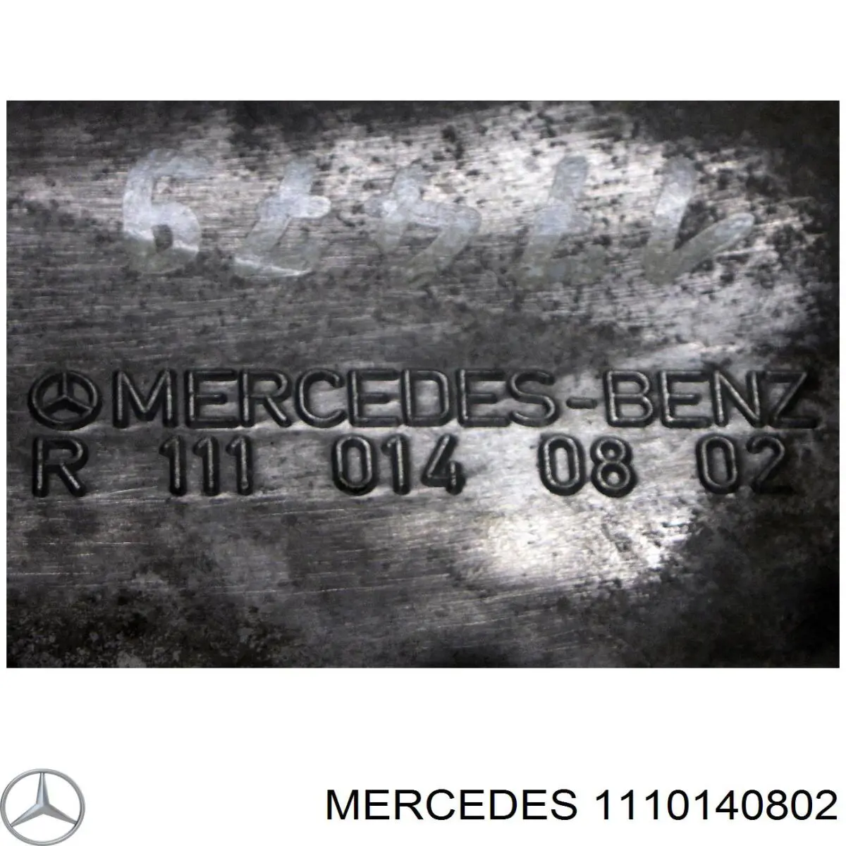 1110100013 Mercedes panela de óleo de cárter do motor