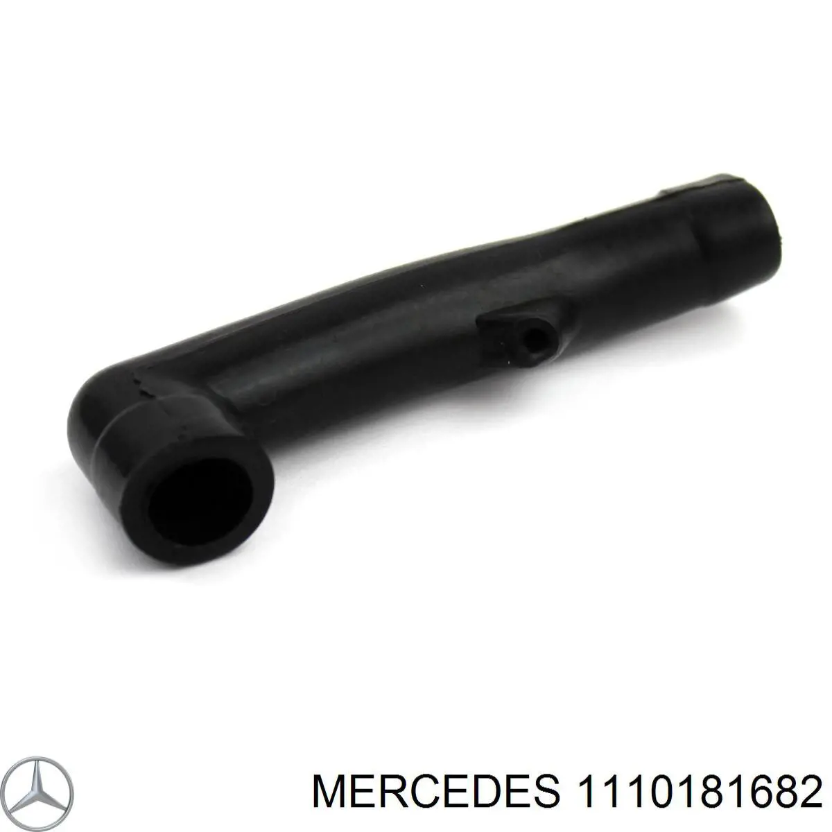 1110181682 Mercedes патрубок вентиляции картера (маслоотделителя)