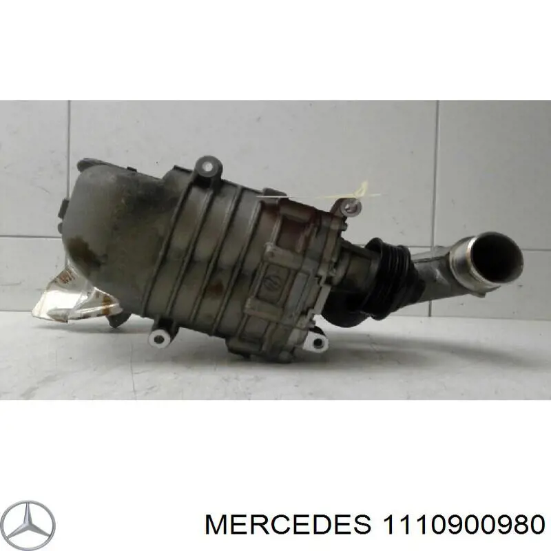 Воздушный компрессор на Mercedes E (S210)