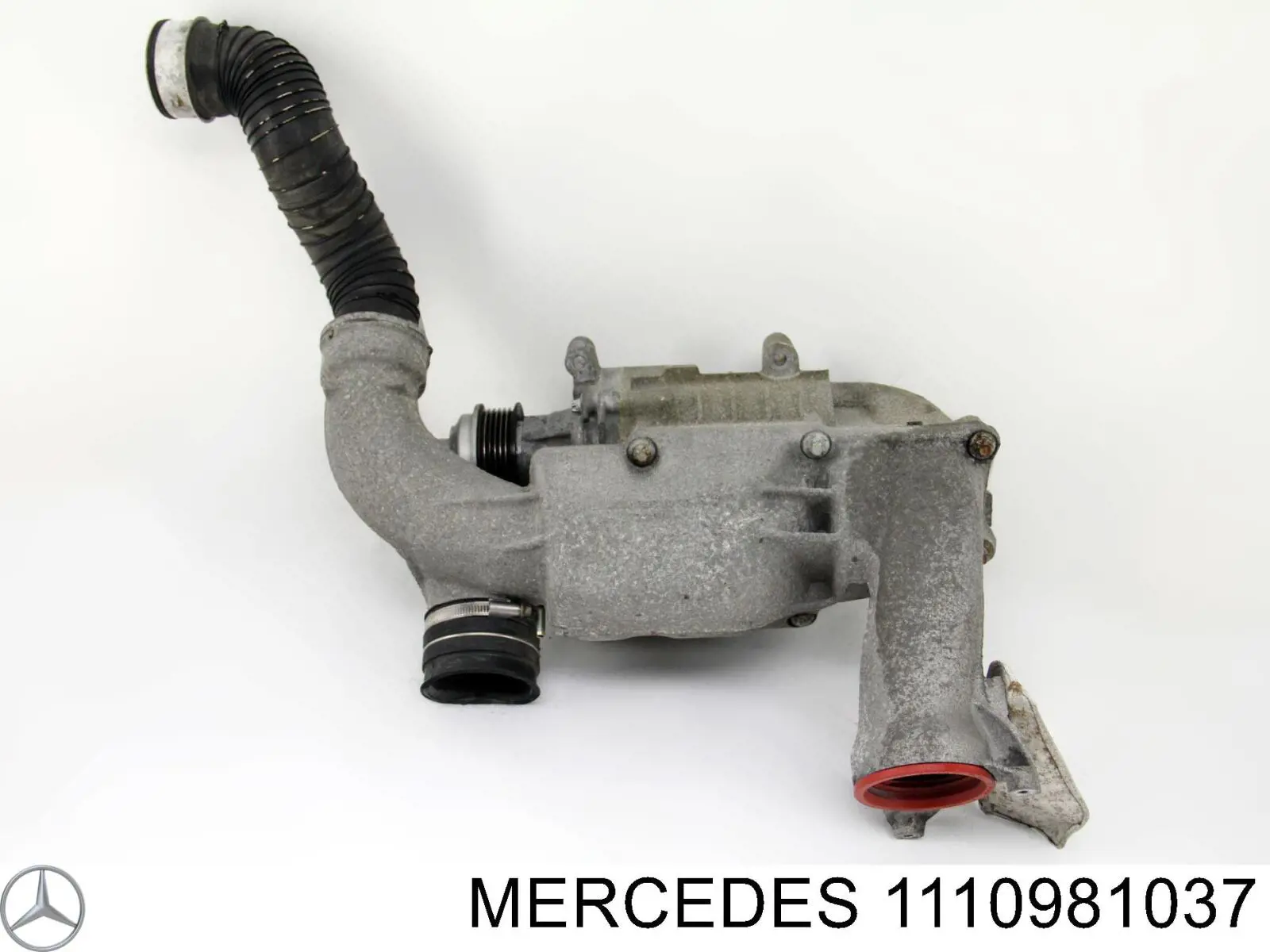 1110981037 Mercedes cano derivado de ar, saída de turbina (supercompressão)