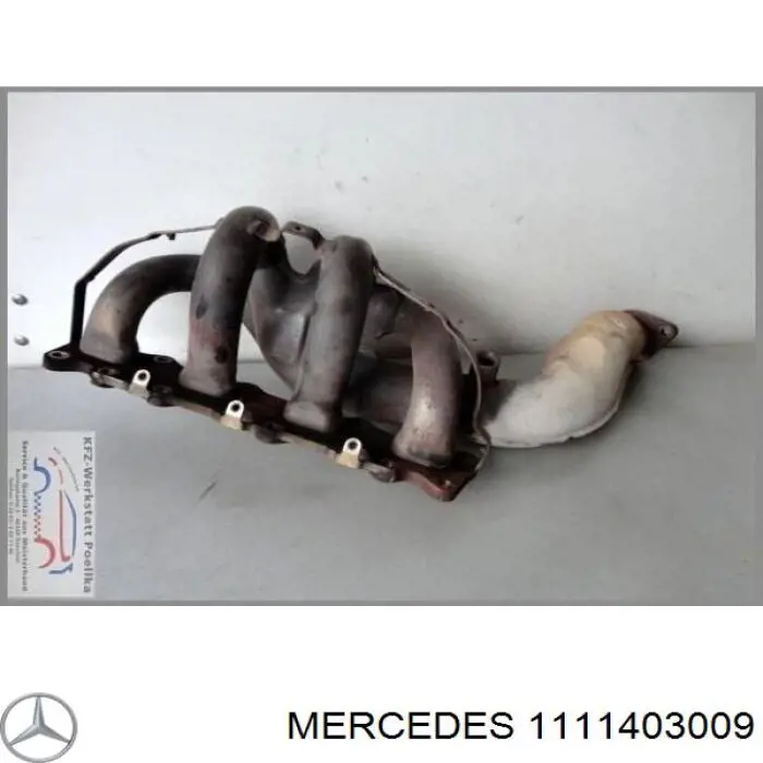 1111403009 Mercedes коллектор выпускной