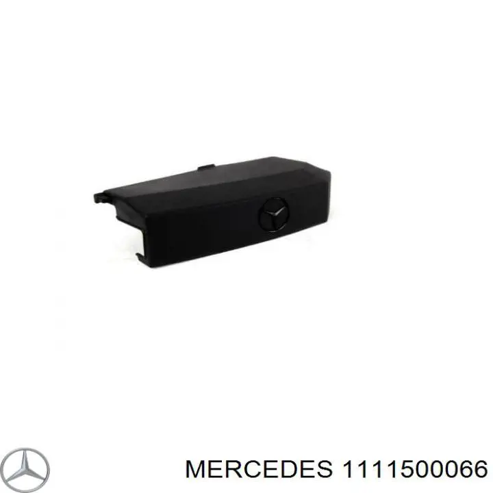 Крышка мотора декоративная на Mercedes E (C124)