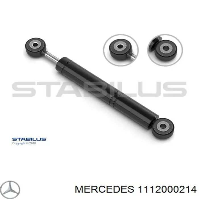 Tensor De Correa De El Amortiguador 1112000214 Mercedes