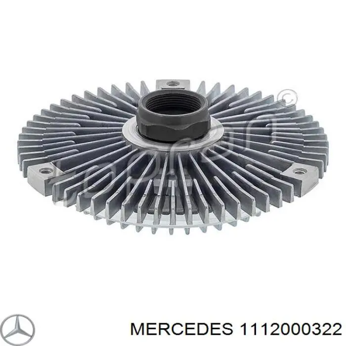 1112000322 Mercedes вискомуфта (вязкостная муфта вентилятора охлаждения)