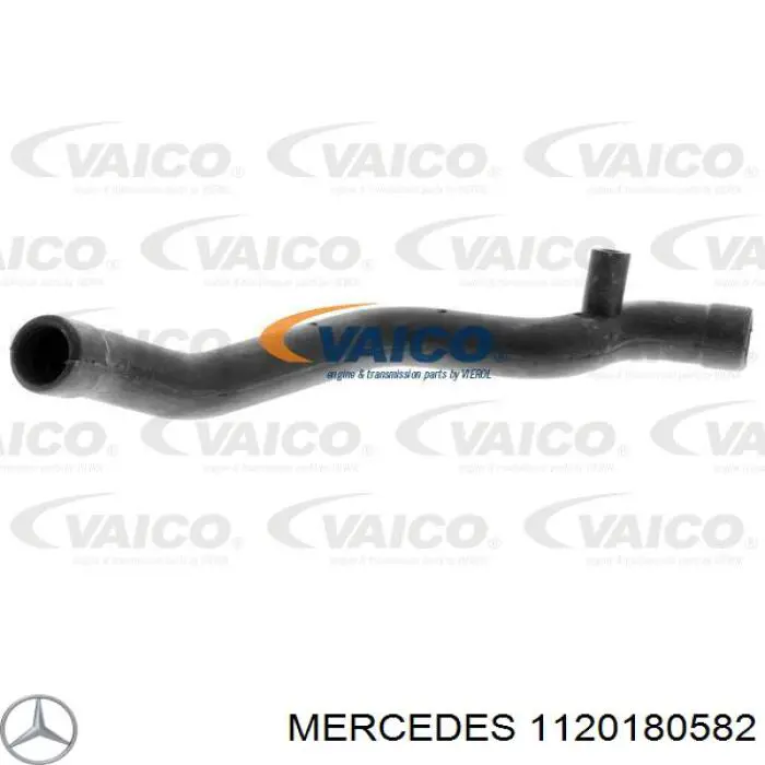 1120180582 Mercedes патрубок вентиляции картера (маслоотделителя)