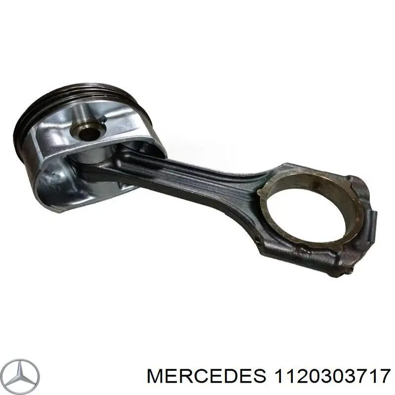 1120303717 Mercedes поршень в комплекте на 1 цилиндр, std