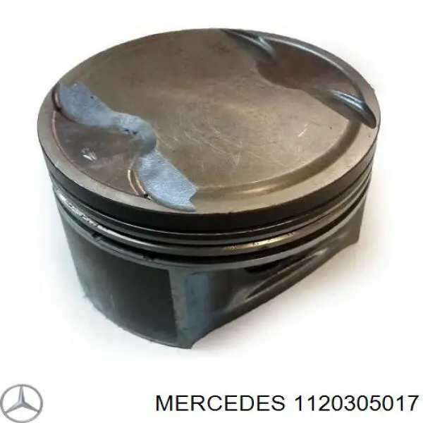 Поршень с пальцем без колец, стандарт на Mercedes E (W211)