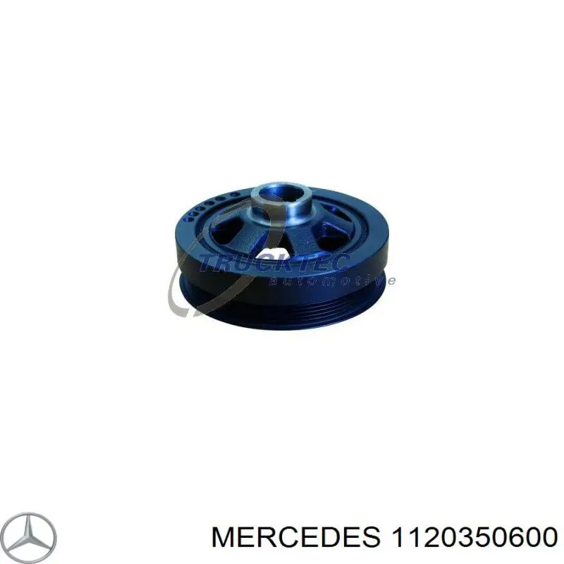 Шкив коленвала 1120350600 Mercedes