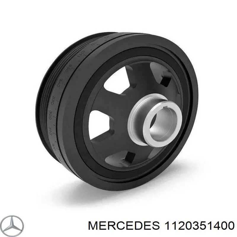 Купить 1120351400 Mercedes Шкив-демпфер коленвала