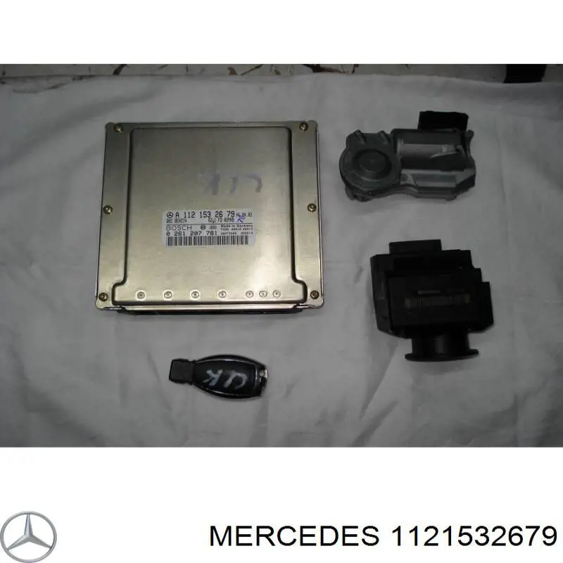 A112153317988 Mercedes модуль управления (эбу двигателем)