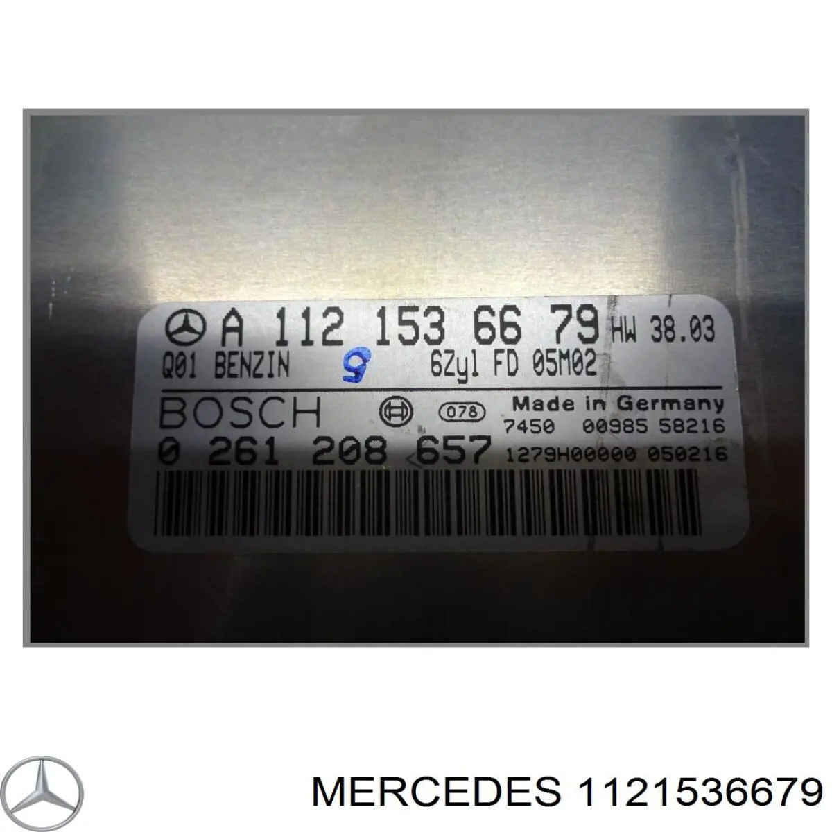 ЭБУ двигателем Mercedes 1121536679 цена, от 63.34 USD