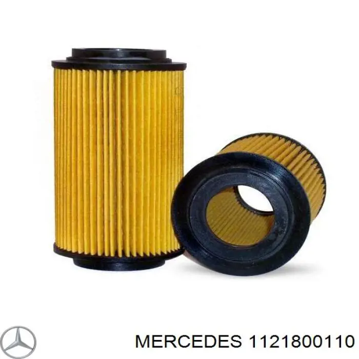 1121800110 Mercedes крышка масляного фильтра