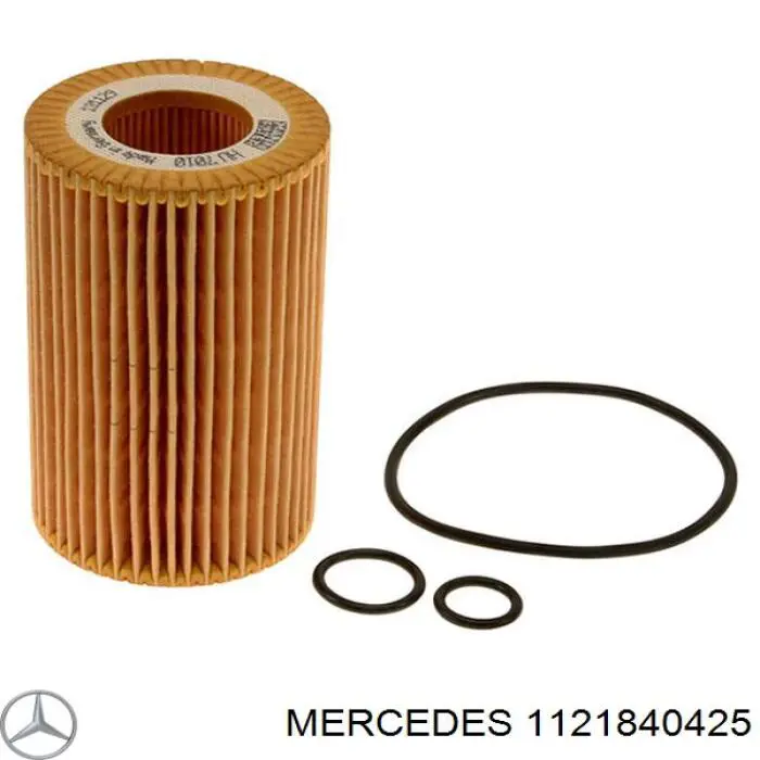 1121840425 Mercedes Масляный фильтр двигателя