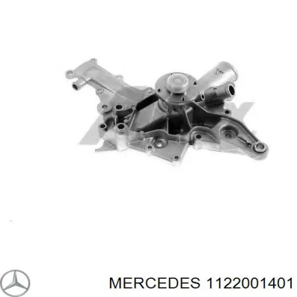 Помпа охлаждения Mercedes 1122001401 цена, от 64.53 USD