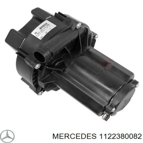 1122380082 Mercedes патрубок воздушный, от насоса к клапану подачи воздуха