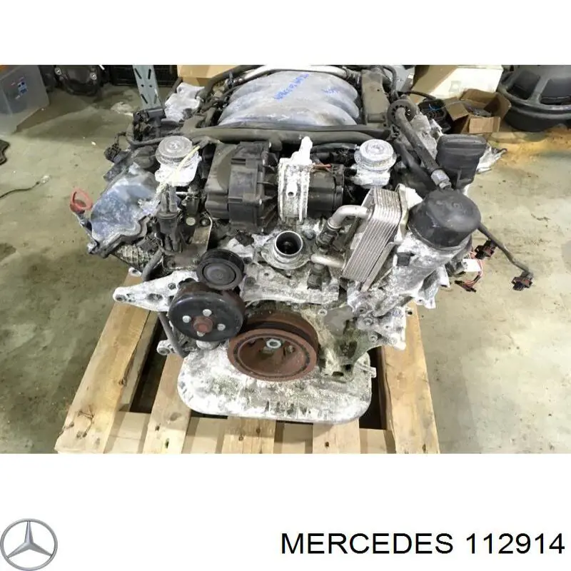 Купить M112914 Mercedes Двигатель голый