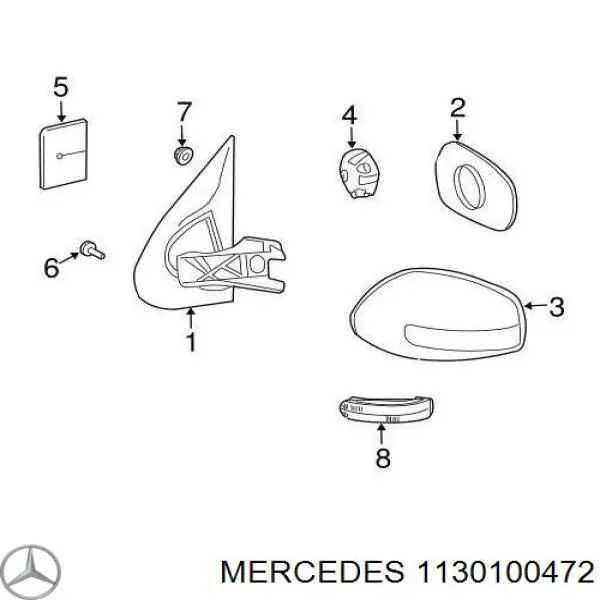 A1130100472 Mercedes 