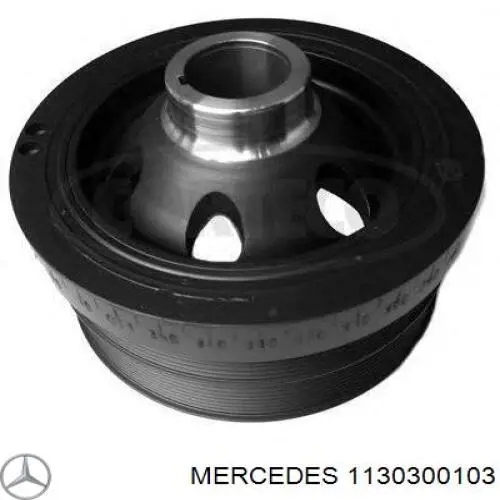 Шкив коленвала (демпфер) Mercedes 1130300103 цена, от 1362.93 USD