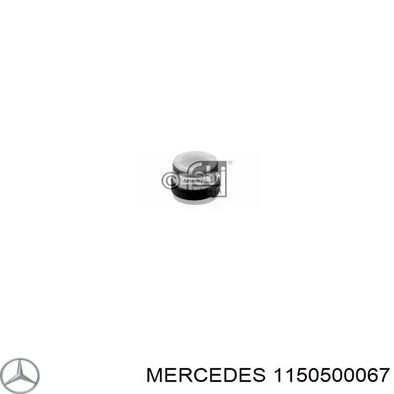 1150500067 Mercedes комплект прокладок двигателя верхний