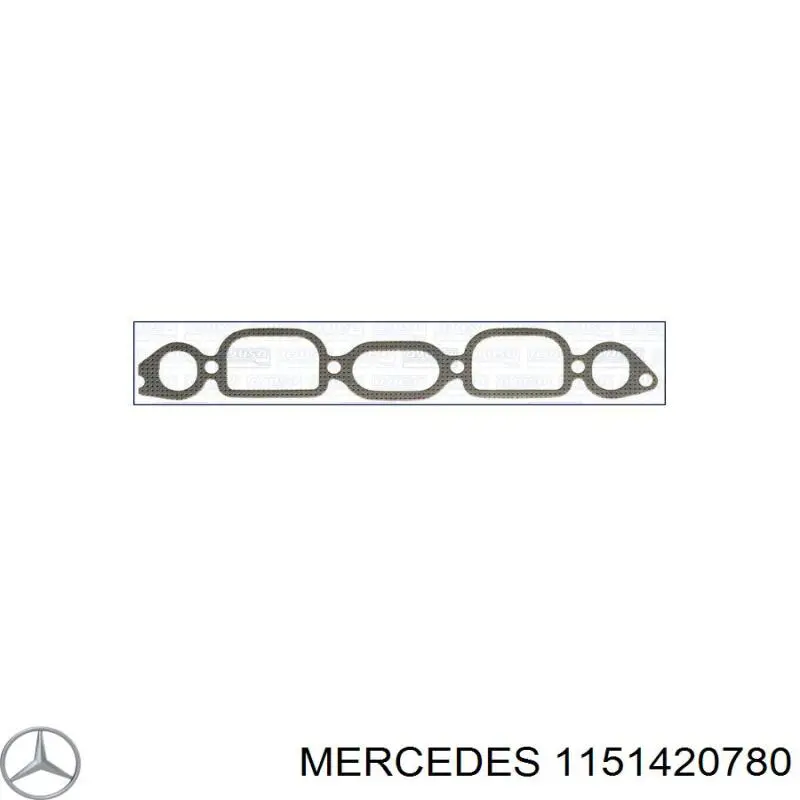 Прокладка, впускной/выпускной коллектор, совмещенная на Mercedes Bus 207-310 (601)
