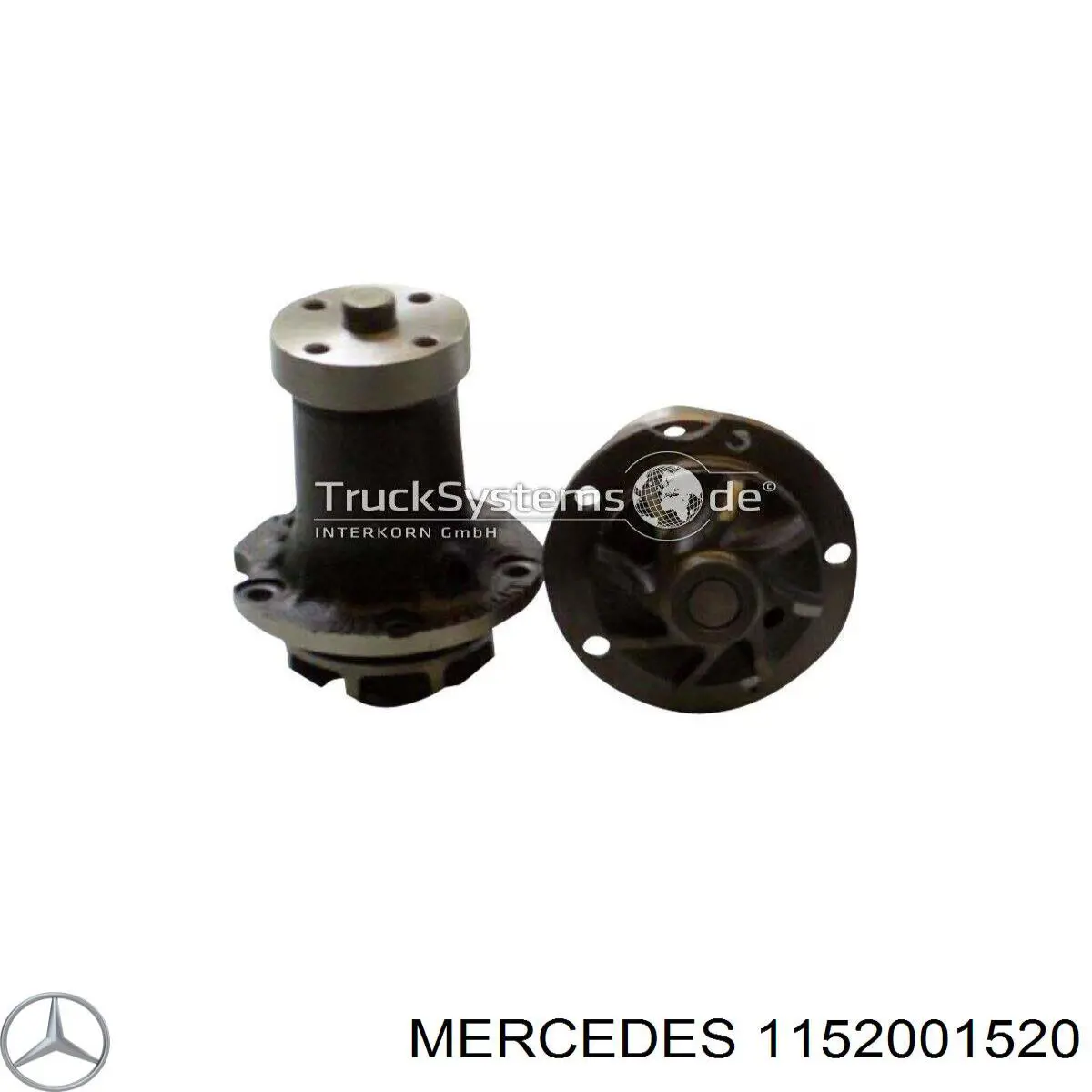 Помпа охлаждения Mercedes 1152001520