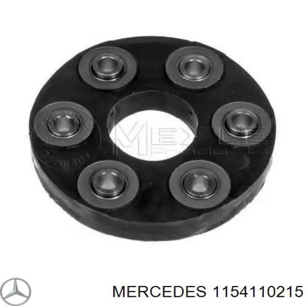1154110215 Mercedes Муфта кардана эластичная, перед./зад.