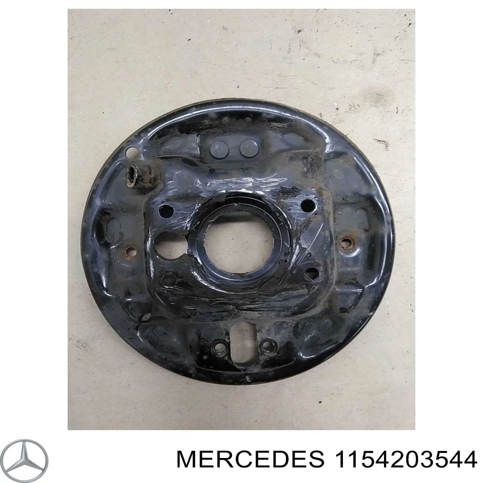 Щиток тормозного диска заднего левый Mercedes 1154203544 цена, от 26.56 USD