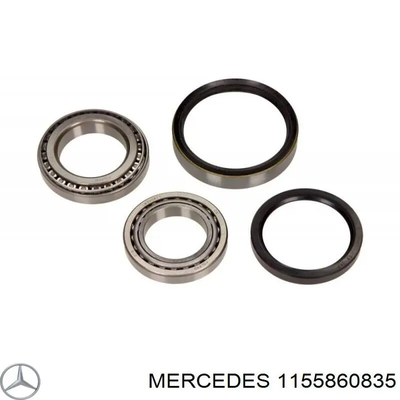 Подшипник задней ступицы 1155860835 Mercedes