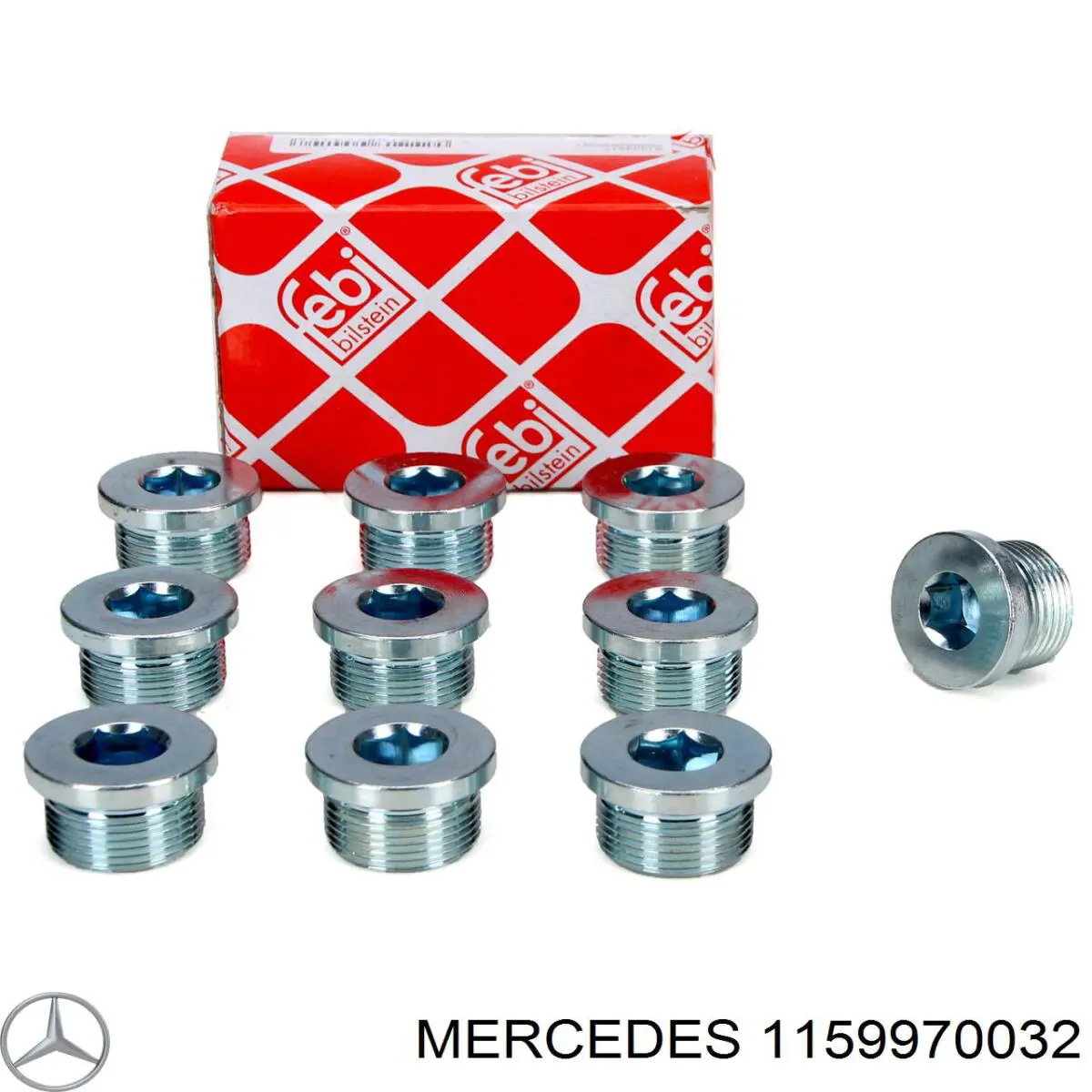 2109970132 Mercedes Пробка поддона двигателя