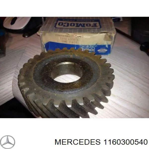 A1160300040 Mercedes Подшипник скольжения коленвала