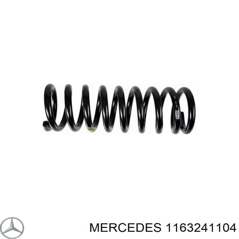 1163241104 Mercedes mola traseira