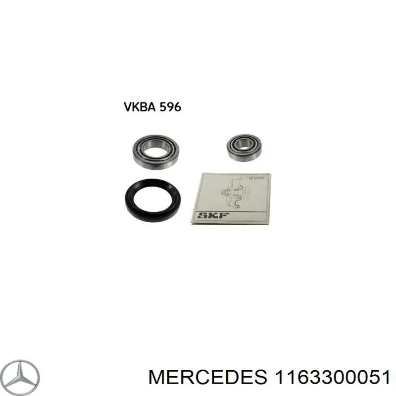 Подшипник ступицы 1163300051 Mercedes