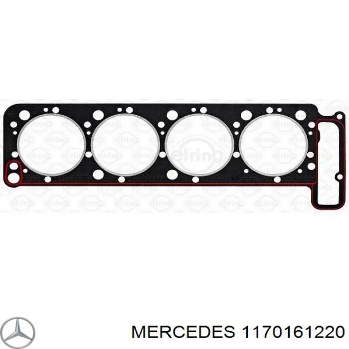 Левая прокладка ГБЦ 1170161220 Mercedes