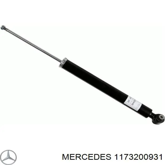 Стойка амортизатора задняя Mercedes 1173200931 цена, от 46.60 USD