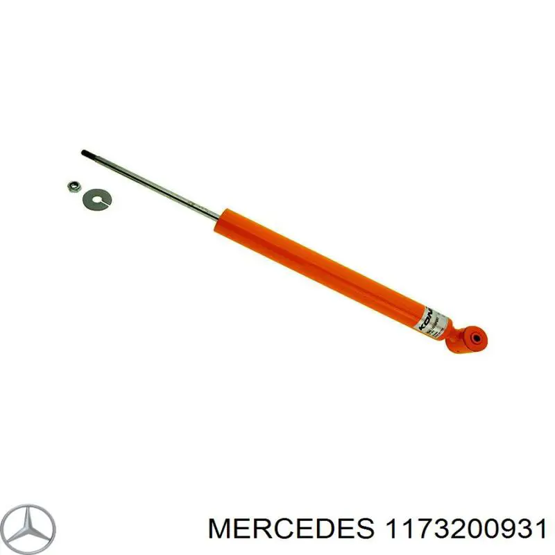 Купить 1173200931 Mercedes Амортизатор задней подвески